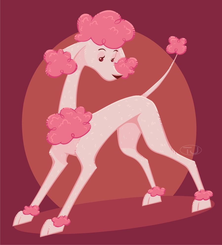 flash/animate dog