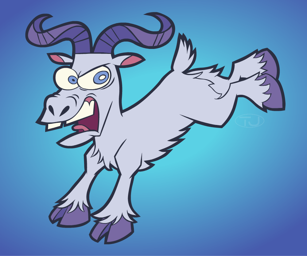 flash/animate goat