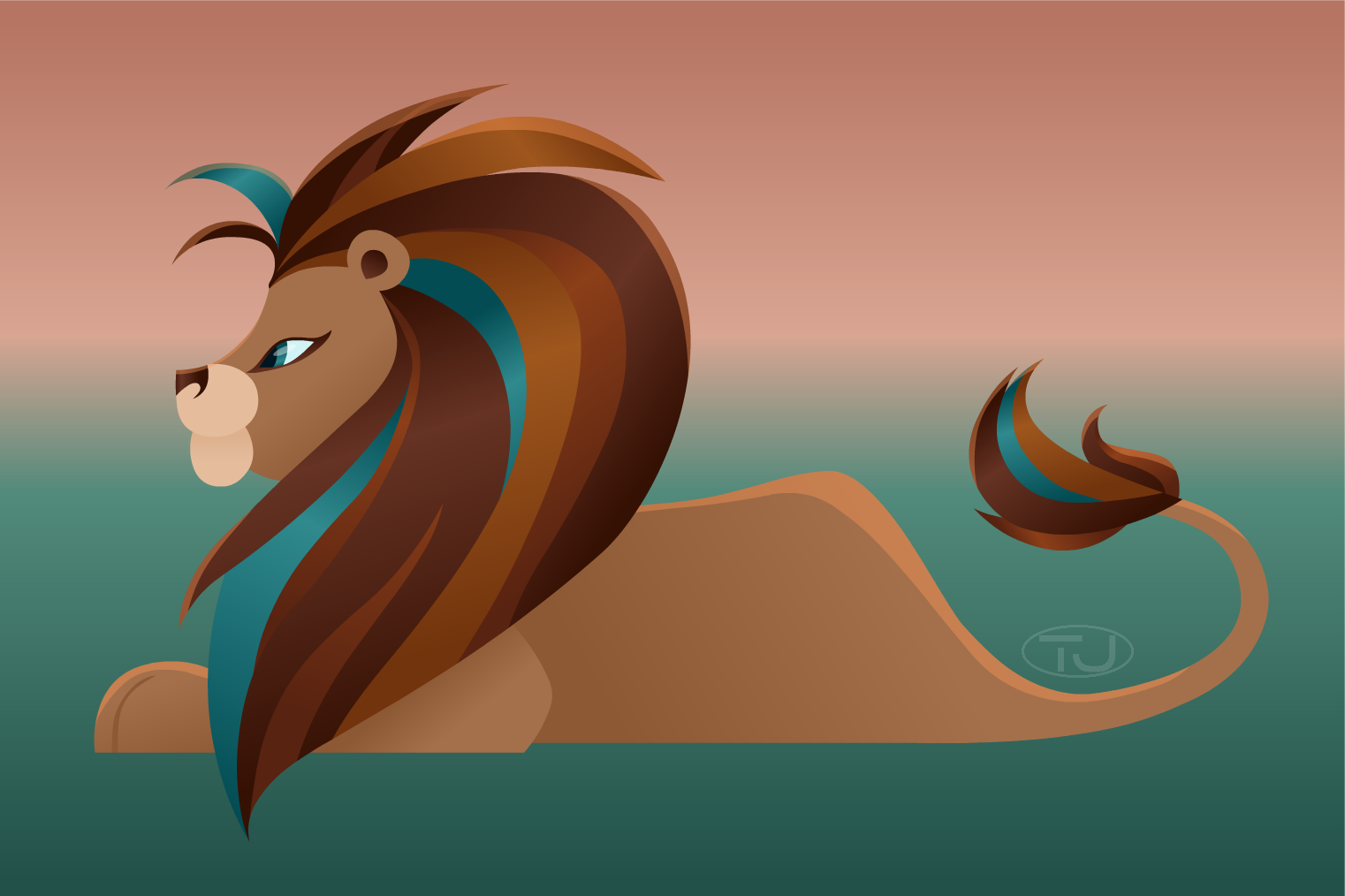flash/animate lion