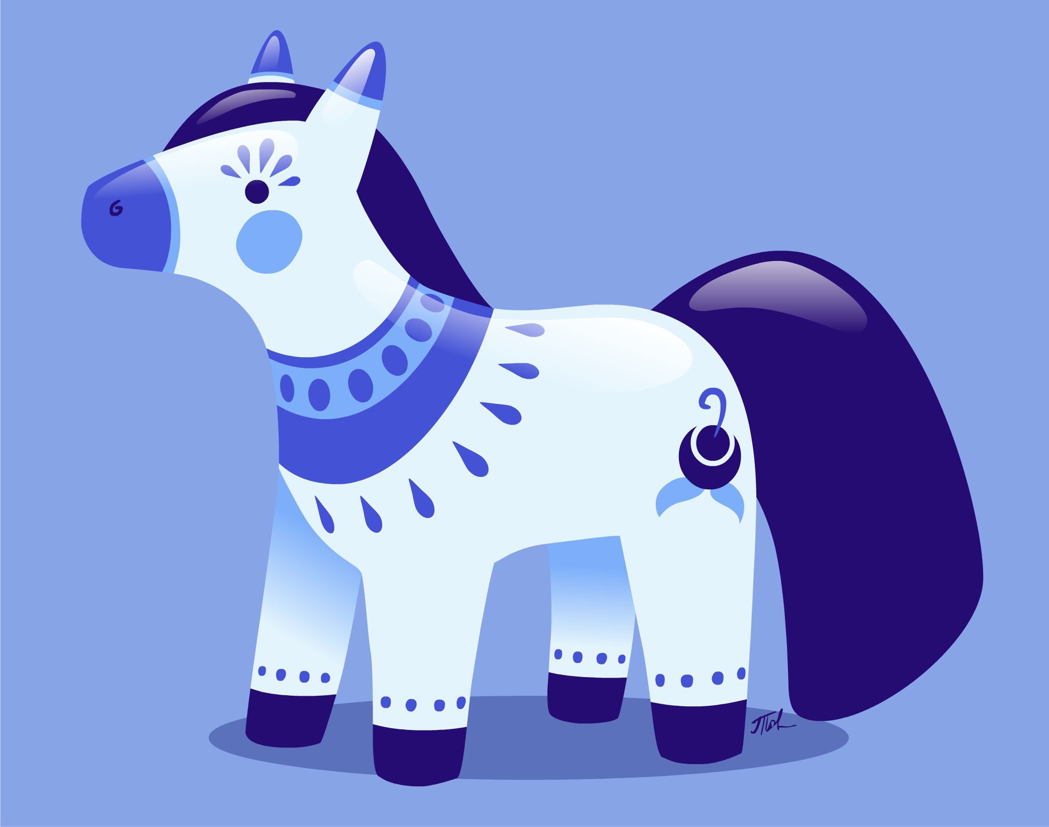 flash/animate toy horse